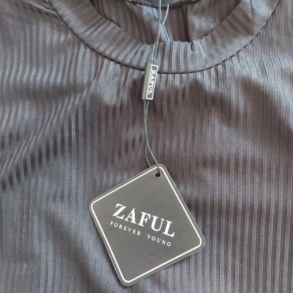 ZAFUL crop top NWT Size Large - Picture 5 of 6